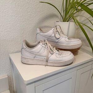 Nike Air Force 1 White Low-Top Sneakers